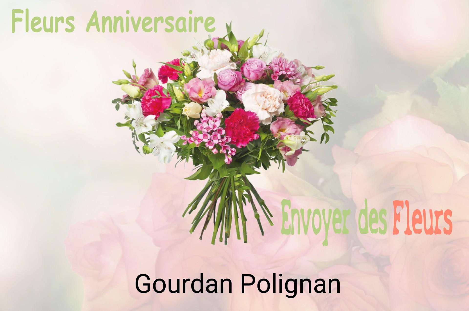 Bouquet de fleurs d’anniversaire livré à Gourdan-Polignan